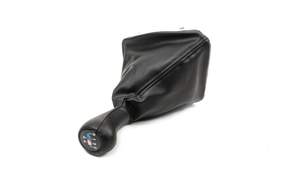 BMW 3-serie E36 1990–2000 Gearmanchet + gearknop OEM 5-trins (kunstlæder) Foto 4