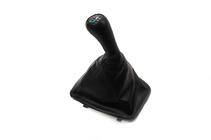 BMW 3-serie E46 1998–2006 Gearmanchet + gearknop OEM (kunstlæder) foto 1