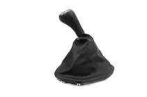 BMW 5-serie E39 1996–2003 Gearmanchet + gearknop OEM (kunstlæder) foto 7