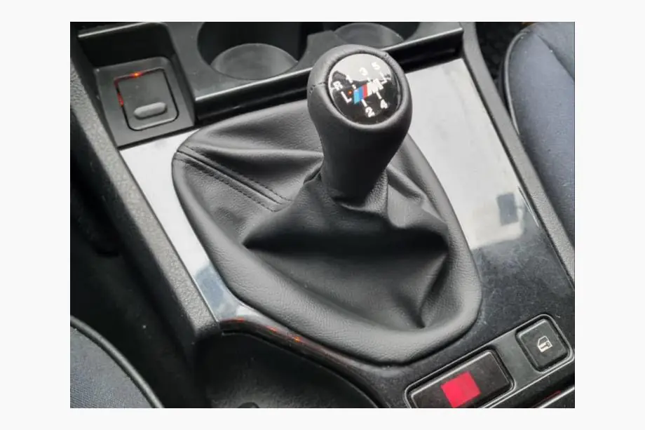 BMW 5-serie E39 1996–2003 Gearmanchet + gearknop OEM (kunstlæder) Image