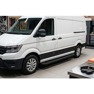 Sidetrin Allmond Black (2 stk., aluminium) foto 1