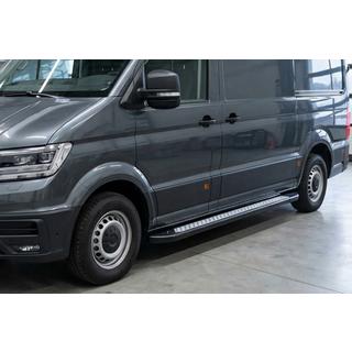 Sidetrin New Vision Black (2 stk., aluminium) Man TGE 2017– foto 1