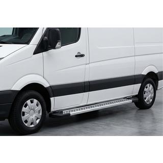 Sidetrin New Vision Grey (2 stk., aluminium) foto 1