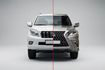 Toyota Land Cruiser Prado 150 2009–2023 Facelift-kit til Lexus GX460 2020 foto 1