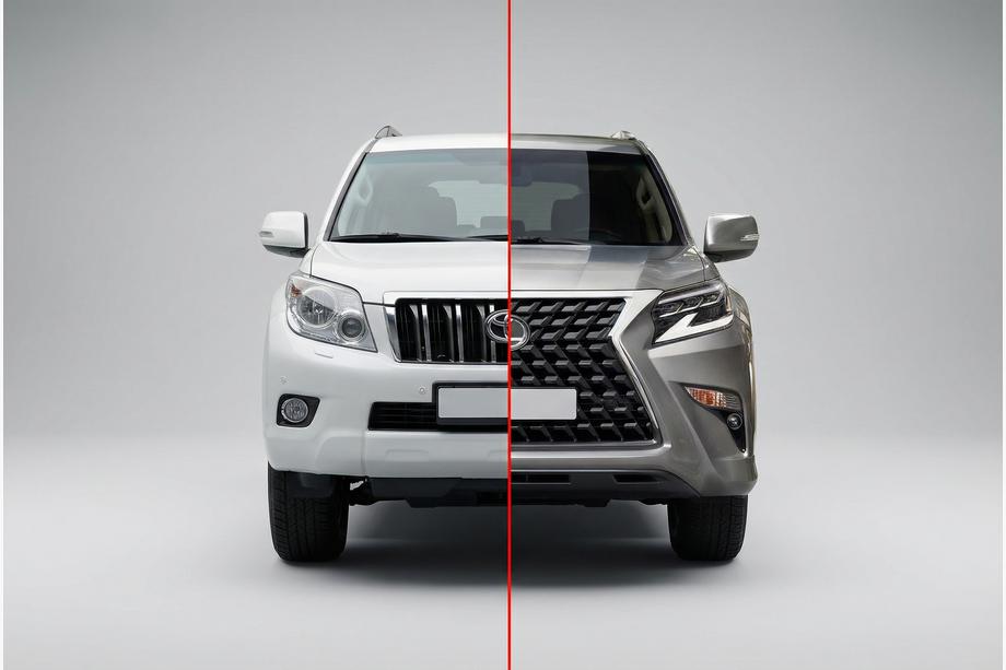 Toyota Land Cruiser Prado 150 2009–2023 Facelift-kit til Lexus GX460 2020 Image