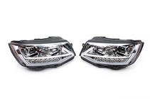 Volkswagen T6 2015–2024 Forlygter med LED-lys 2015-2019 (Silver, 2 stk.) foto 2