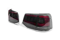 Toyota Land Cruiser 200 2007–2021 Baglygter 2016-2021 (Sequential Red) foto 2