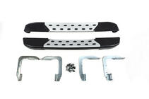 Mercedes Sprinter W906 2006–2018 DOT-Line sidetrin bag hjulet (2 stk., aluminium) Lang foto 1