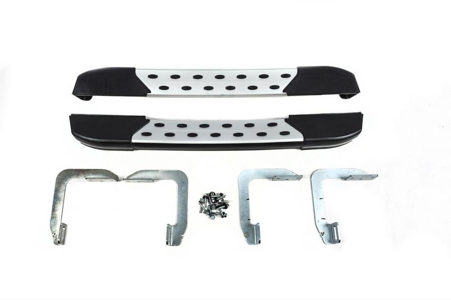 Mercedes Sprinter W906 2006–2018 DOT-Line sidetrin bag hjulet (2 stk., aluminium) Lang Image