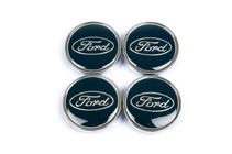 Ford Navkapsler til fælge 61/56 mm blå (4 stk.) foto 2