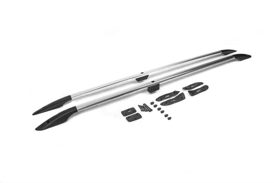 Toyota Land Cruiser 200 2007–2021 Tagrælinger, tyrkisk design (krom, 2 stk.) metalmonteringsfødder Foto 3