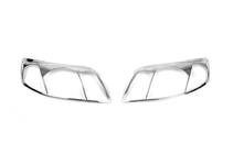 Toyota Corolla 2002–2007 Krom forlygterammer (2004-2006, 2 stk, plast) foto 1