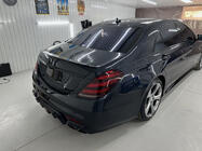 Mercedes S-klasse W222 2013–2022 BRB bodykit-sæt (sort, 2018+) foto 36
