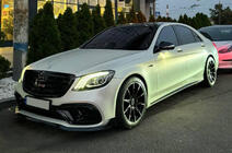 Mercedes S-klasse W222 2013–2022 BRB bodykit-sæt (sort, 2018+) foto 3