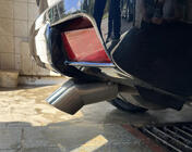 Toyota Land Cruiser Prado 150 2009–2023 Udstødningsende i rustfrit stål foto 1