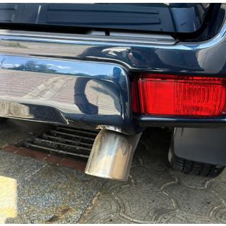 Udstødningsende i rustfrit stål Toyota Land Cruiser Prado 150 2009–2023 foto 2
