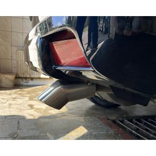 Udstødningsende i rustfrit stål Toyota Land Cruiser Prado 150 2009–2023 foto 1
