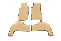 Nissan Patrol Y61 1997–2011 EVA-bilmåtter (beige) Kort, 5 stk. (for og bag) foto 1