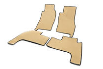 Nissan Patrol Y61 1997–2011 EVA-bilmåtter (beige) Kort, 5 stk. (for og bag) foto 2