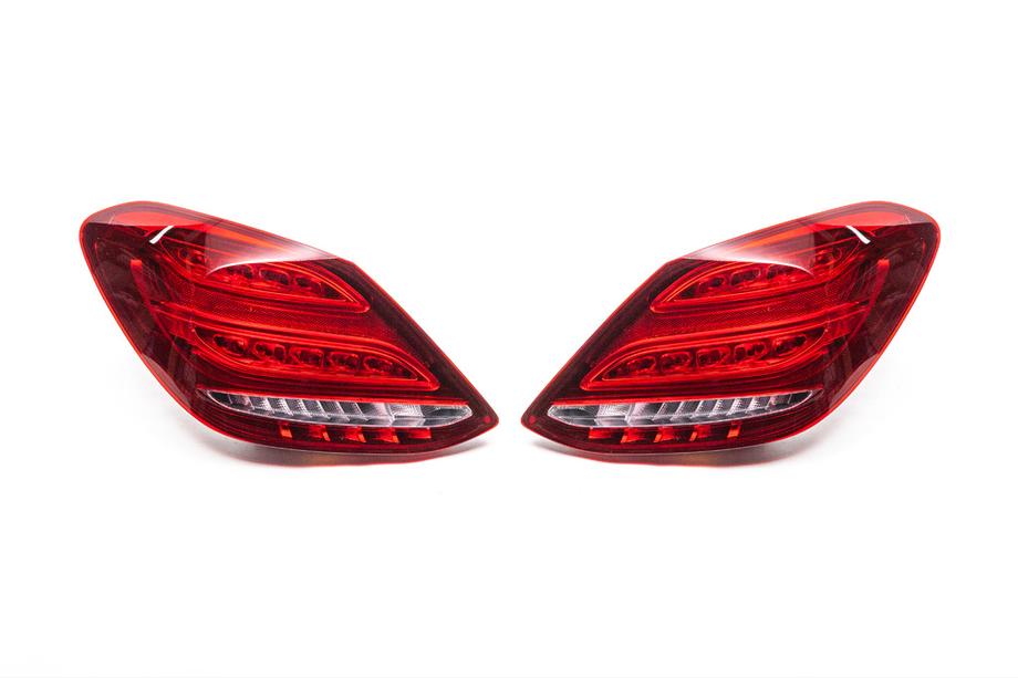 Mercedes C-klasse W205 2014–2021 Baglygter 2014-2018 (2 stk) Foto 1