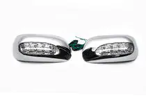 Toyota Corolla 2002–2007 Krom spejlkåber til LED (2002-2005, 2 stk., plast) foto 3