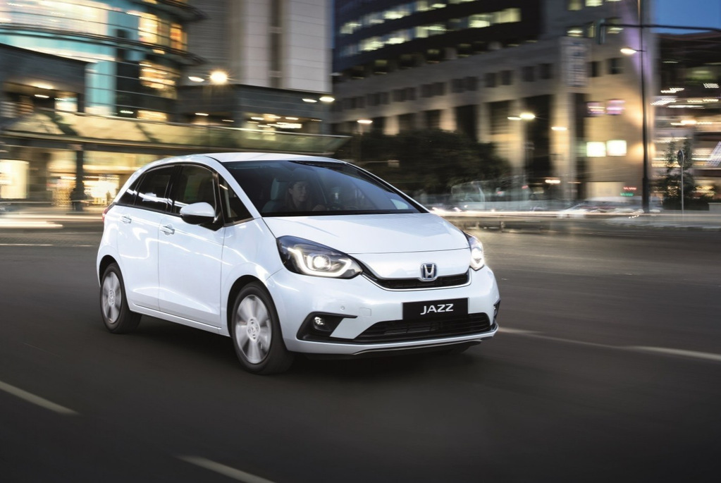 Salget af hybridmodellen Honda Jazz e: HEV er startet i Ukraine