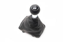 Audi A4 B8 2007–2015 Gearknop + gearmanchet (kunstlæder) 5 gear foto 2