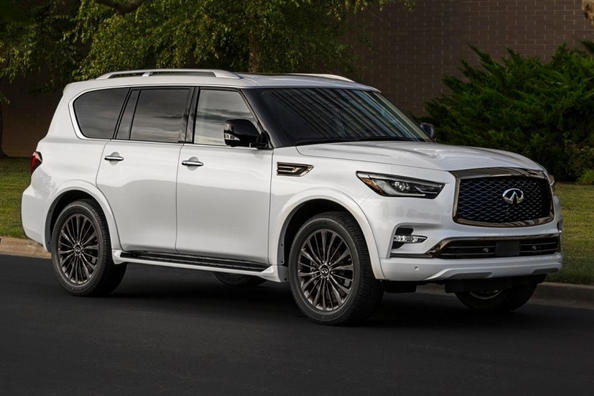 Infiniti QX80, flagskib-SUV'en, har fået en opdatering