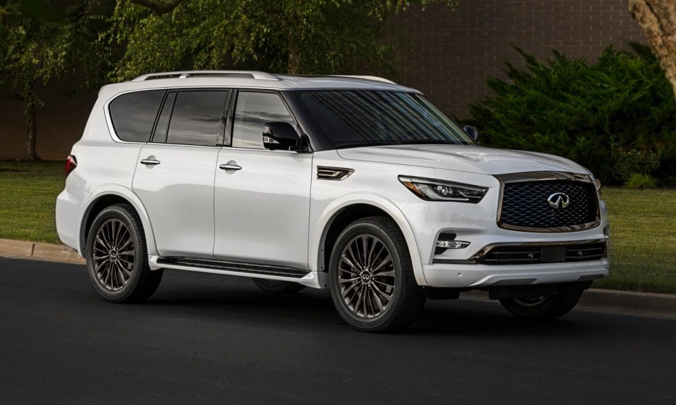 Infiniti QX80, flagskib-SUV'en, har fået en opdatering