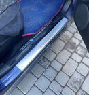 Volkswagen Passat B5 1997–2005 Dørtrinslister Carmos (4 stk., rustfrit stål) foto 2