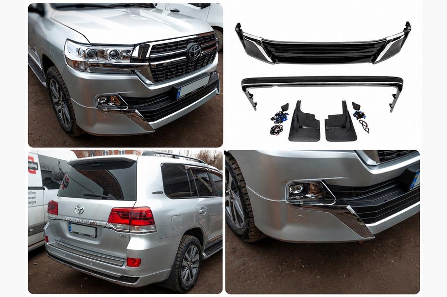 Toyota Land Cruiser 200 2007–2021 Bodykit-sæt 2016-2021 (Executive 2021) Hvid farve Image