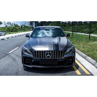 Bodykit-sæt med komplet bagkofanger (Black Mamba C63GT-design) foto 2