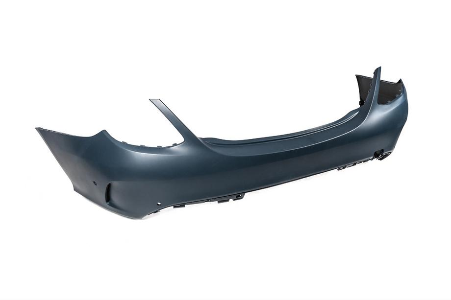 Mercedes C-klasse W205 2014–2021 Bodykit-sæt med komplet bagkofanger (Black Mamba C63GT-design) Foto 12