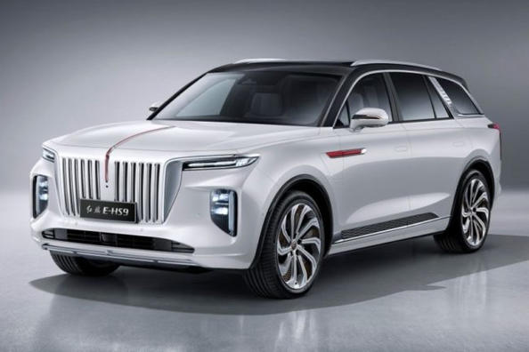 Hongqi E-HS9: elektrisk kinesisk pendant til Rolls-Royce Cullinan