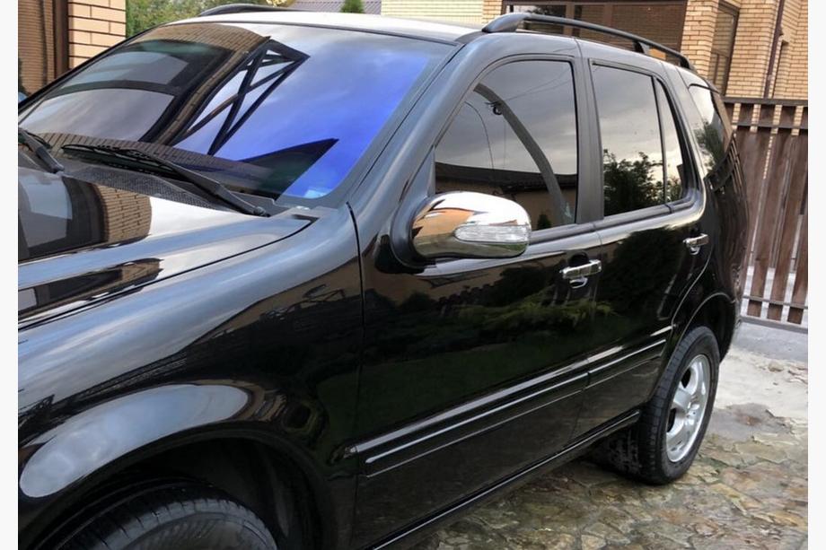 Mercedes ML W163 1997–2005 Spejlkåber til sidespejle (2 stk., rustfrit stål) Foto 1