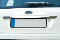 Ford Fiesta 2002–2008 Liste over nummerplade (rustfrit stål) Carmos - Tyrkisk stål foto 4