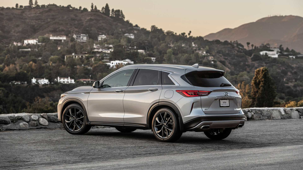Infiniti QX50-crossover får nyt look og mere standardudstyr