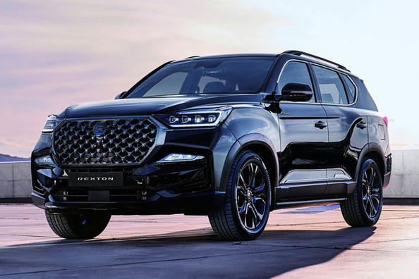 Fotos af den nye SsangYong Rexton offentliggjort