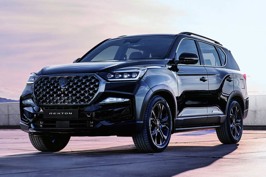 Fotos af den nye SsangYong Rexton offentliggjort