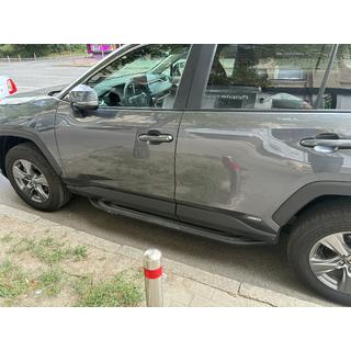 OEM V2B sidetrin (2 stk., aluminium) Toyota Rav 4 2019–2025 foto 4