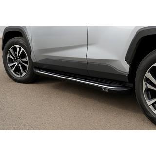 OEM V2B sidetrin (2 stk., aluminium) Toyota Rav 4 2019–2025 foto 1