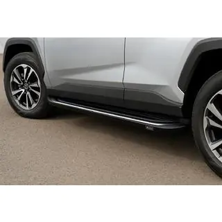 OEM V2B sidetrin (2 stk., aluminium) Toyota Rav 4 2019–2025 foto 1