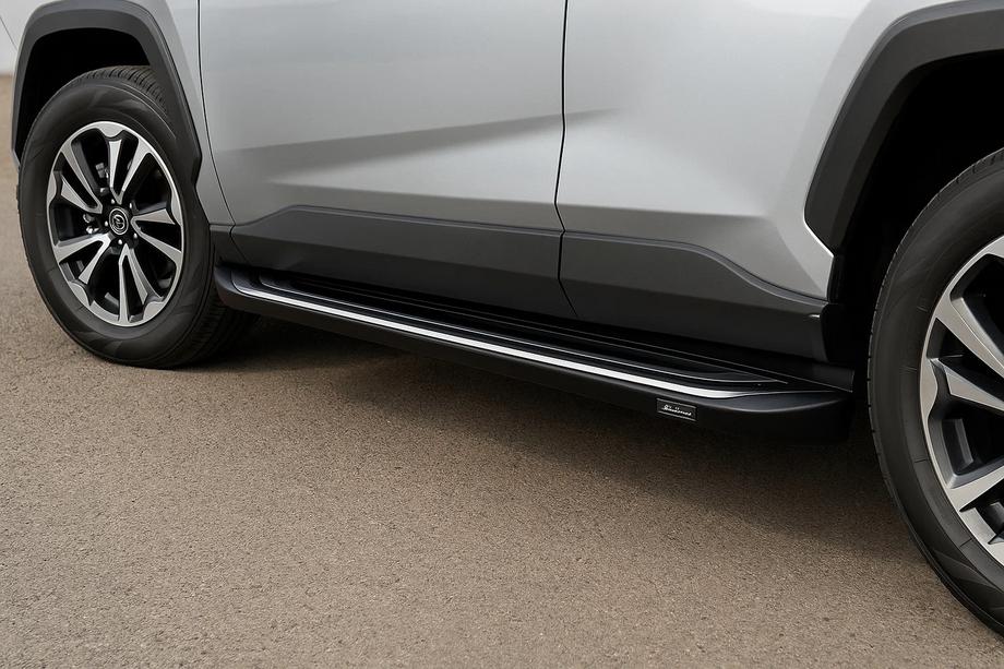 Toyota Rav 4 2019–2025 OEM V2B sidetrin (2 stk., aluminium) Image