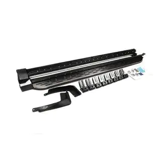 OEM sidetrin (2 stk., aluminium + plast)