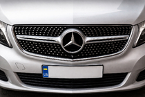 Mercedes Vito/V-klasse W447 2014– Diamond frontgrill (2014-2019 til V-class) foto 1