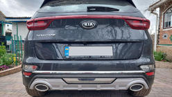 Kia Sportage 2015–2021 Front- og baglæbespoiler 2019+ V1 (plast) foto 2