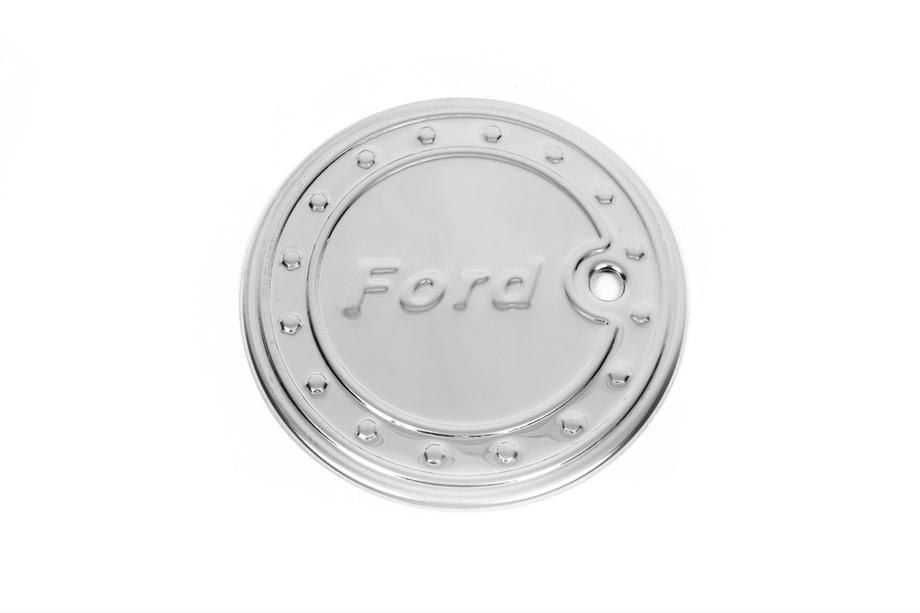 Ford Fiesta 2002–2008 Tankklap cover (rustfrit stål) Image