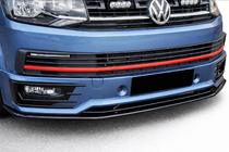 Volkswagen T6 2015–2024 Front læbespoiler til SportLine 2015-2018 (ABS) foto 1