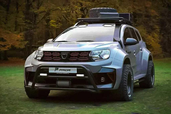 Duster planlægges med aggressivt bodykit og 400 hk motor