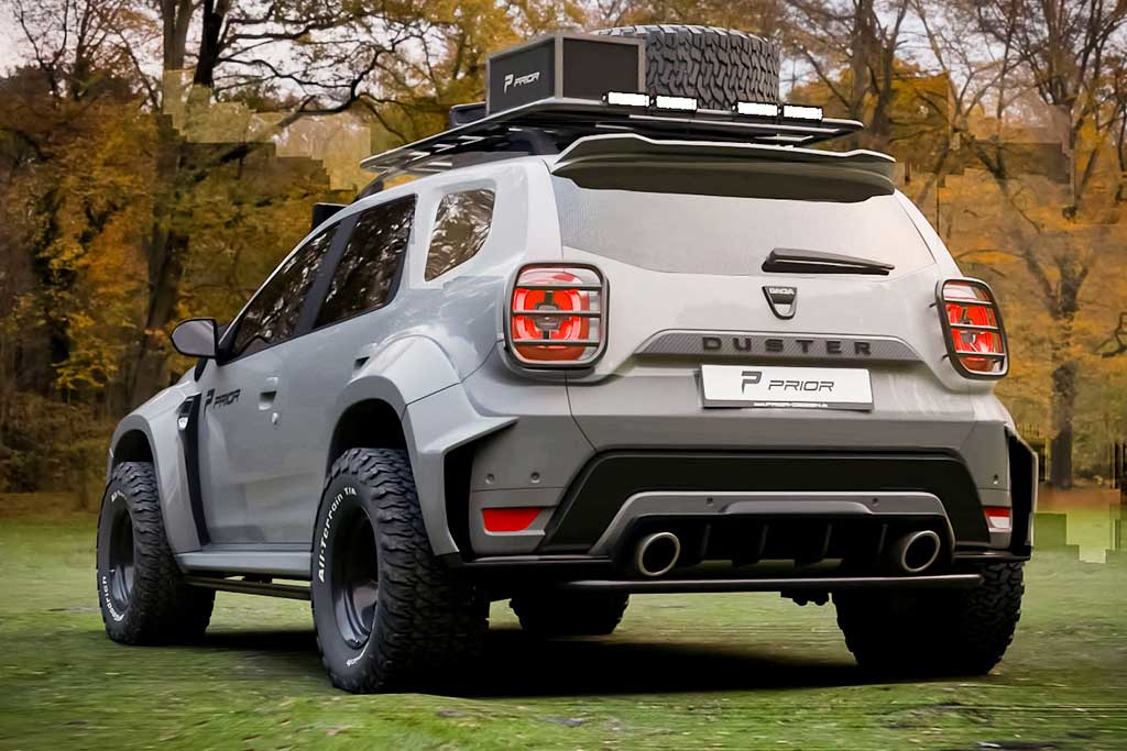 Duster planlægges med aggressivt bodykit og 400 hk motor